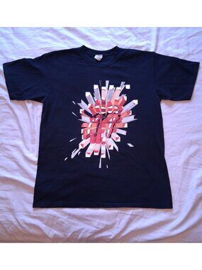 VTG 2005 Anvil The Rolling Stones A Bigger Bang Tour Black T-Shirt Adult Large